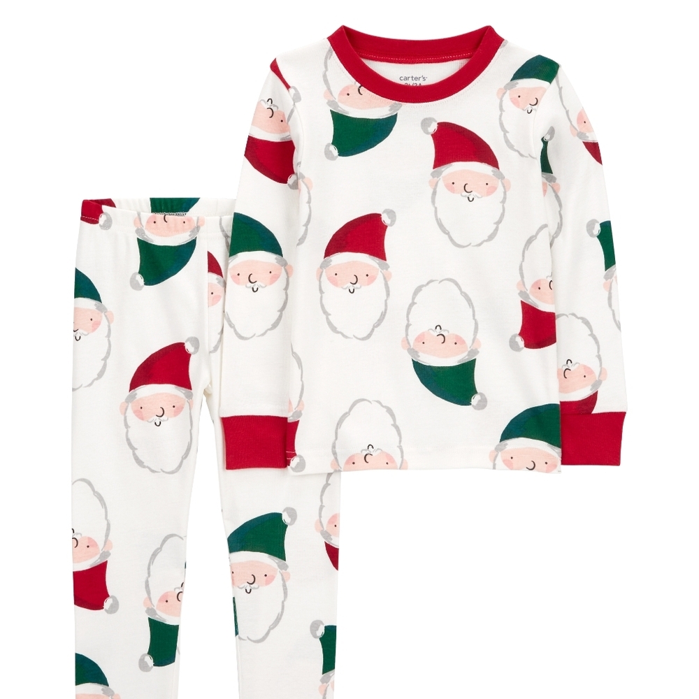 ♥️Carter's Santa Pajamas 12 Months 2 piece set